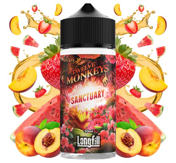 Twelve Monkeys Oasis - Sanctuary - 20/120ml Longfill Aroma