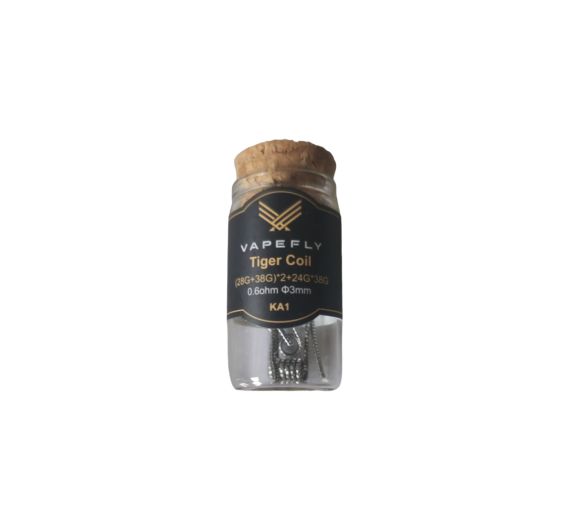 Vapefly Tiger Coil KA1 0.6 Ohm Vapefly Tiger Coil KA1 0.6 Ohm