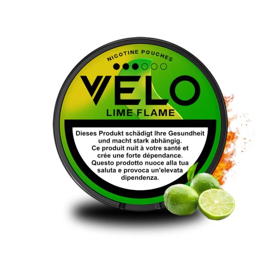 VELO - Lime Flame - Nicotine Pouches - 14.3mg VELO - Lime Flame - Nicotine Pouches - 14.3mg