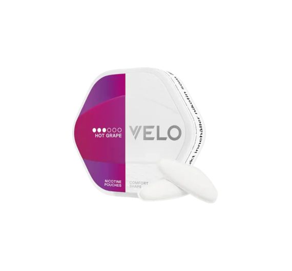 VELO - Shift - Hot Grape - Nicotine Pouches - 11.4mg VELO - Shift - Hot Grape - Nicotine Pouches - 11.4mg