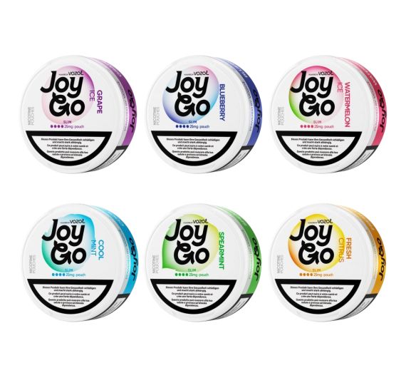 Vozol - JoyGo Nicotine Pouches - 25mg Vozol - JoyGo Nicotine Pouches - 25mg