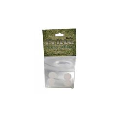 Black Leaf - Fritte Glassiebe - 12.5mm Black Leaf - Fritte Glassiebe - 12.5mm