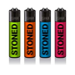Clipper - Feuerzeug Stoned Blurry Fluo - Assortiert Clipper - Feuerzeug Stoned Blurry Fluo - Assortiert