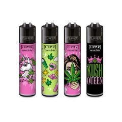 Clipper - Feuerzeuge 420 GIRLY - Assortiert Clipper - Feuerzeuge 420 GIRLY - Assortiert