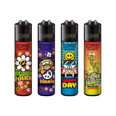 Clipper - Feuerzeuge HIPPIE #15 - Assortiert Clipper - Feuerzeuge HIPPIE #15 - Assortiert