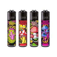 Clipper - Feuerzeuge MUSHROOM - Assortiert Clipper - Feuerzeuge MUSHROOM - Assortiert