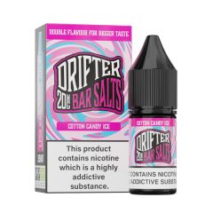 Drifter Bar Salts - Cotton Candy Ice - 10ml Liquid (Nik-Salz) Drifter Bar Salts - Cotton Candy Ice - 10ml Liquid (Nik-Salz)