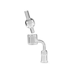 Glasbanger Set klarer Schliff mit Carb Cap Glasbanger Set klarer Schliff mit Carb Cap