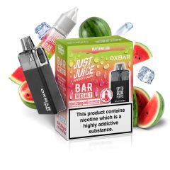 Just Juice - X Oxbar RRB - Watermelon - Hybrid System (6000 Puff) Just Juice - X Oxbar RRB - Watermelon - Hybrid System (6000 Puff)