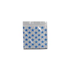 Schnellverschlussbeutel Stars 50x50mm 100Stk Schnellverschlussbeutel Stars 50x50mm 100Stk