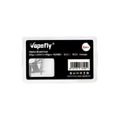 Vapefly 6 Stk. Coils und Watte - Alpha Braid Vapefly 6 Stk. Coils und Watte - Alpha Braid