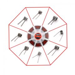 Vapefly 8 in 1 Wheel Coil Box Vapefly 8 in 1 Wheel Coil Box