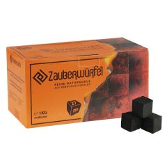 Zauberwürfel - 27mm - Naturkohle - 1kg Zauberwürfel - 27mm - Naturkohle - 1kg