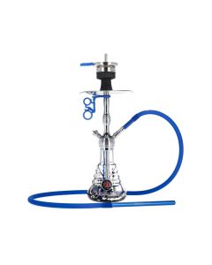 Amy Deluxe - Small Rips 470 Silber/Blau 2er - Shisha Amy Deluxe - Small Rips 470 Silber/Blau 2er - Shisha