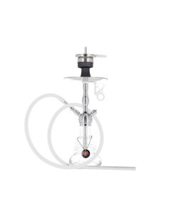 Amy Deluxe - Small Rips 470 Silber/Weiss 2er - Shisha Amy Deluxe - Small Rips 470 Silber/Weiss 2er - Shisha