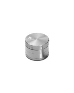 Black Leaf - 4-teilig Aluminium Silber - Grinder Black Leaf - 4-teilig Aluminium Silber - Grinder