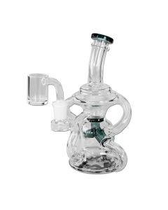 Blaze - Dabbing Rig Bong - Recycler/Grün Blaze - Dabbing Rig Bong - Recycler/Grün