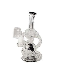 Blaze - Dabbing Rig Bong - Recycler/Schwarz Blaze - Dabbing Rig Bong - Recycler/Schwarz