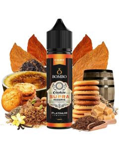 Bombo Platinum Tobaccos - Cookie Supra Reserve - 10/60ml Longfill Aroma Bombo Platinum Tobaccos - Cookie Supra Reserve - 10/60ml Longfill Aroma