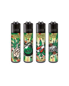 Clipper - Feuerzeuge 420 TATTOO - Assortiert Clipper - Feuerzeuge 420 TATTOO - Assortiert
