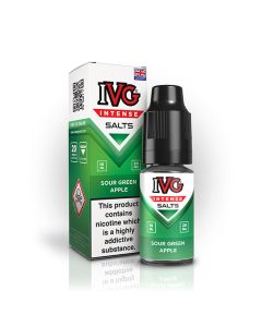 IVG - Intense - Sour Green Apple - 10ml Liquid (Nik-Salz) IVG - Intense - Sour Green Apple - 10ml Liquid (Nik-Salz)