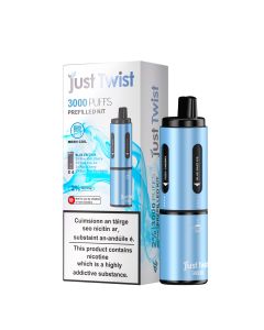 Just Twist 3000 - NS20mg - Hybrid System Blue Battery - Blue Edition Just Twist 3000 - NS20mg - Hybrid System Blue Battery - Blue Edition