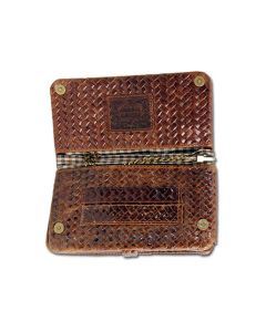 Kavatza - Woven Havana Brief/Tabaktasche Leder L Kavatza - Woven Havana Brief/Tabaktasche Leder L