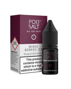 Pod Salt - Mixed Berries Ice - 10ml Liquid (20mg Nik-Salz) Pod Salt - Mixed Berries Ice - 10ml Liquid (20mg Nik-Salz)