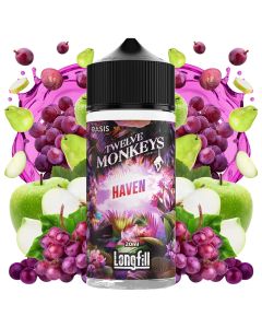 Twelve Monkeys Oasis - Haven - 20/120ml Longfill Aroma Twelve Monkeys Oasis - Haven - 20/120ml Longfill Aroma