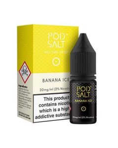 Pod Salt - Banana Ice - 10ml Liquid (20mg Nik-Salz) Pod Salt - Banana Ice - 10ml Liquid (20mg Nik-Salz)