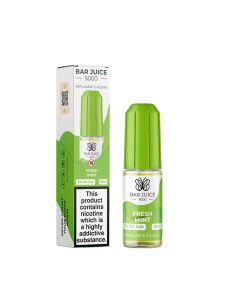 Bar Juice 5000 - Fresh Mint - 10ml Liquid (Nik-Salz) Bar Juice 5000 - Fresh Mint - 10ml Liquid (Nik-Salz)