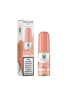 Bar Juice 5000 - Peach Ice - 10ml Liquid (Nik-Salz) Bar Juice 5000 - Peach Ice - 10ml Liquid (Nik-Salz)