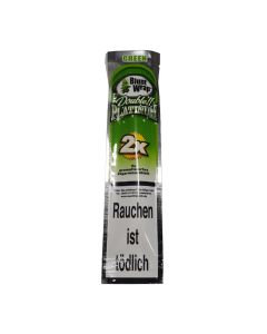 Blunt Wrap - Platinum Double GREEN Blunt Wrap - Platinum Double GREEN