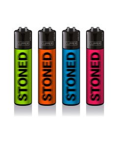Clipper - Feuerzeug Stoned Blurry Fluo - Assortiert Clipper - Feuerzeug Stoned Blurry Fluo - Assortiert