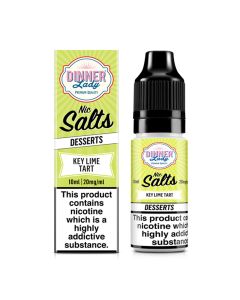 Dinner Lady DESSERTS - Key Lime Tart - 10ml Liquid (Nik-Salz) NEW! Dinner Lady DESSERTS - Key Lime Tart - 10ml Liquid (Nik-Salz) NEW!