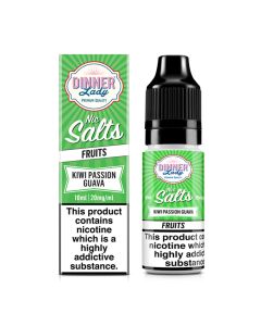 Dinner Lady FRUITS - Kiwi Passion Guava - 10ml Liquid (Nik-Salz) NEW! Dinner Lady FRUITS - Kiwi Passion Guava - 10ml Liquid (Nik-Salz) NEW!