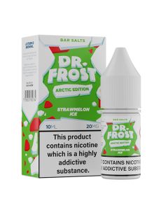 Dr Frost Bar Salts Arctic Edition - Strawmelon Ice - 10ml Liquid (Nik-Salz) Dr Frost Bar Salts Arctic Edition - Strawmelon Ice - 10ml Liquid (Nik-Salz)