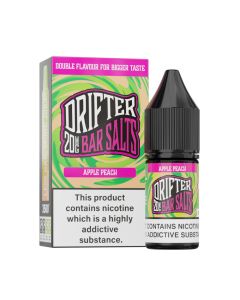 Drifter Bar Salts - Apple Peach - 10ml Liquid (Nik-Salz) Drifter Bar Salts - Apple Peach - 10ml Liquid (Nik-Salz)