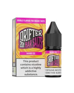 Drifter Bar Salts - Mango Ice - 10ml Liquid (Nik-Salz) Drifter Bar Salts - Mango Ice - 10ml Liquid (Nik-Salz)