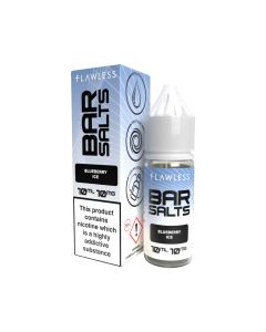 Flawless BAR SALT - Blueberry Ice - 10ml Liquid (Nik-Salz) Flawless BAR SALT - Blueberry Ice - 10ml Liquid (Nik-Salz)