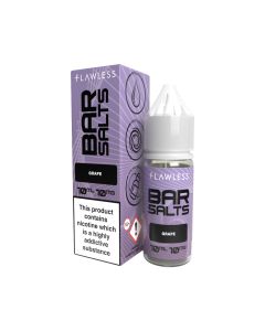 Flawless BAR SALT - Grape - 10ml Liquid (Nik-Salz) Flawless BAR SALT - Grape - 10ml Liquid (Nik-Salz)