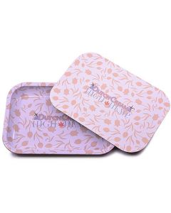 High Hemp - Mischschale - Metall Tablett mit Deckel - Dutch Cream High Hemp - Mischschale - Metall Tablett mit Deckel - Dutch Cream