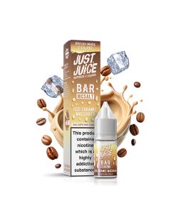Just Juice Bar - Iced Caramel Macchiato - 10ml Liquid (Nik-Salz) Just Juice Bar - Iced Caramel Macchiato - 10ml Liquid (Nik-Salz)