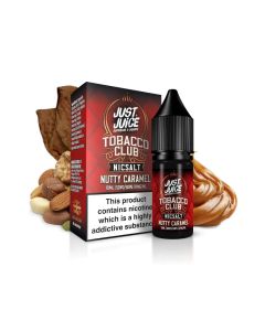 Just Juice Tobacco - Nutty Caramel Tobacco - 10ml Liquid (Nik-Salz) Just Juice Tobacco - Nutty Caramel Tobacco - 10ml Liquid (Nik-Salz)