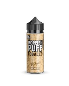 Moreish Puff Tobacco - Vanilla - 100/120ml Liquid (Shortfill) Moreish Puff Tobacco - Vanilla - 100/120ml Liquid (Shortfill)