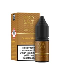 Pod Salt - Cuban Creme - 10ml Liquid (20mg Nik-Salz) Pod Salt - Cuban Creme - 10ml Liquid (20mg Nik-Salz)