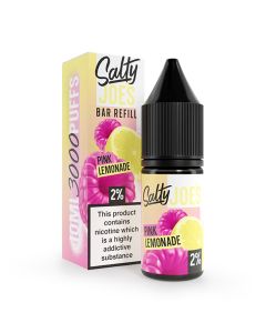 Salty Joe's Bar Refill - Pink Lemonade - 10ml Liquid (Nik-Salz) 10 mg/ml Nikotin Salty Joe's Bar Refill - Pink Lemonade - 10ml Liquid (Nik-Salz) 10 mg/ml Nikotin