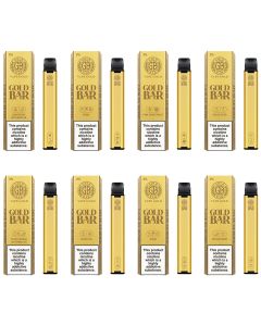 Vape Gold - GOLD BAR 600 - NS20mg - Einweg Pod Vape Gold - GOLD BAR 600 - NS20mg - Einweg Pod