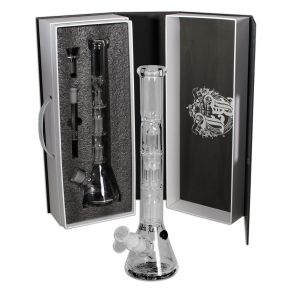 Black Leaf - Eis und Koffer Bong - Multilevel Black Leaf - Eis und Koffer Bong - Multilevel