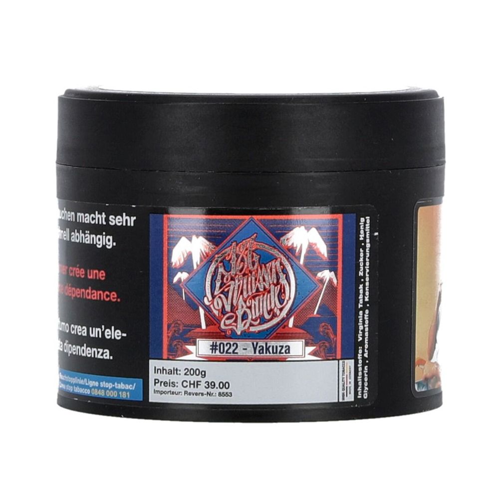 187 Strassenbande - #22 Yacuza - 200g - Shisha Tabak | Dampfi